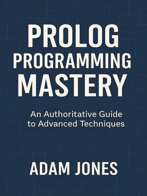 cover image of Prolog Programming Mastery